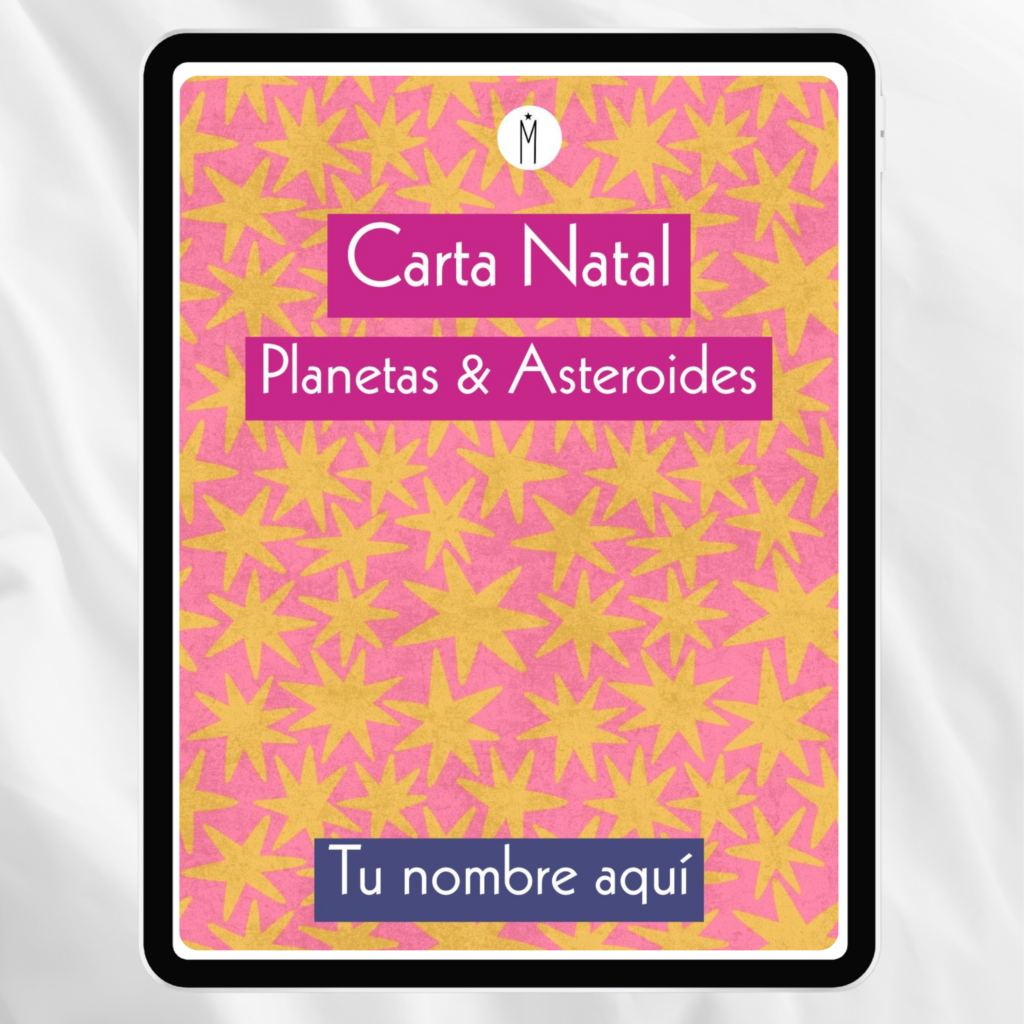 Carta Natal. Reporte escrito