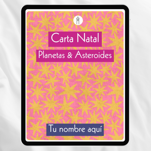 Carta Natal. Reporte escrito