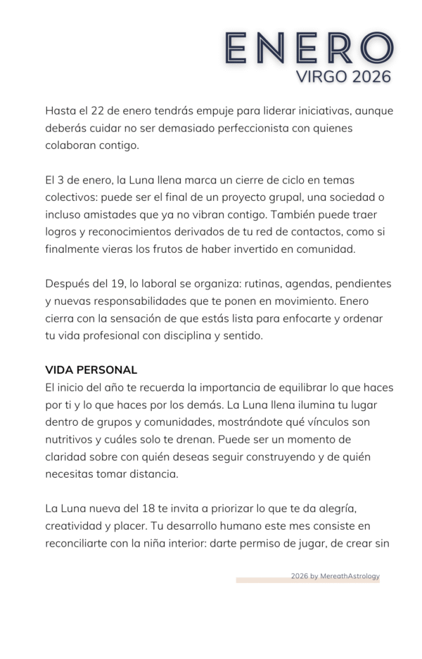 Géminis Guia 2026 (Sol & Ascendente) en PDF