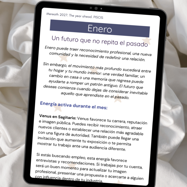 2027 The Year Ahead: Piscis (Pre-order)